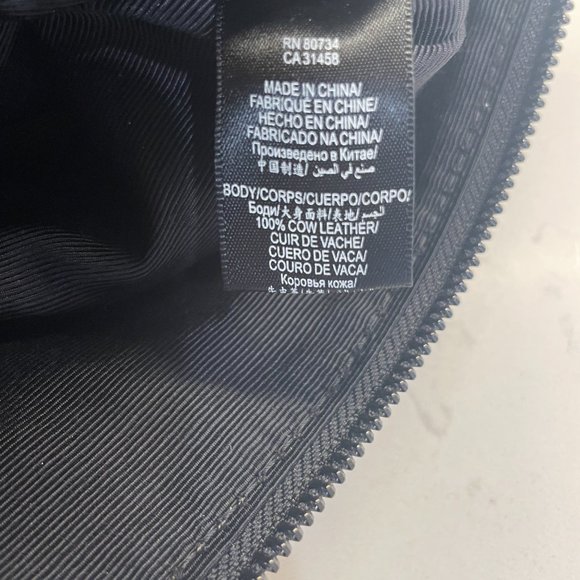 BCBG Carina Fold Over Clutch Bag in Gold, NWT - Picture 5 of 6